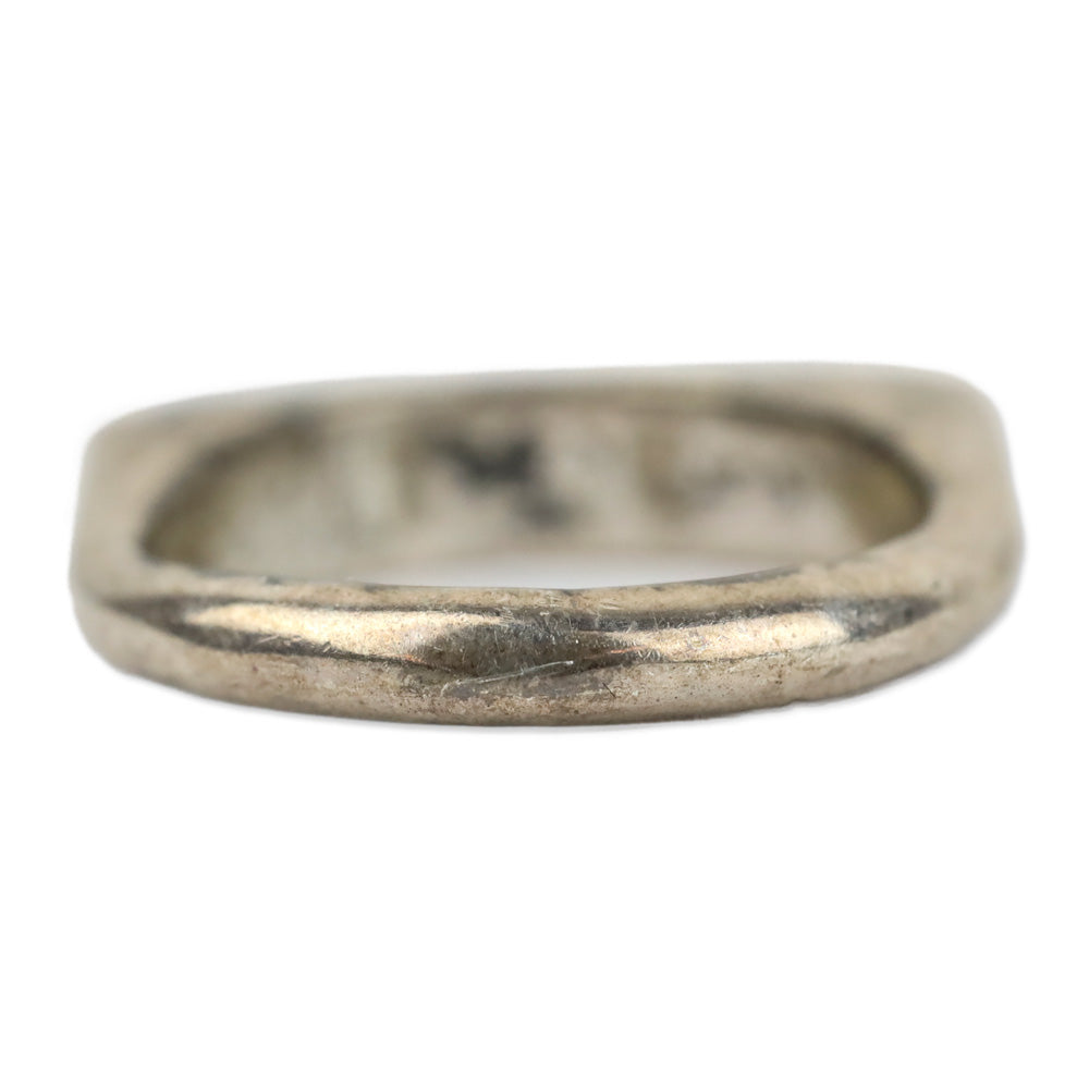 Turquoise Inlay Thin Band Ring