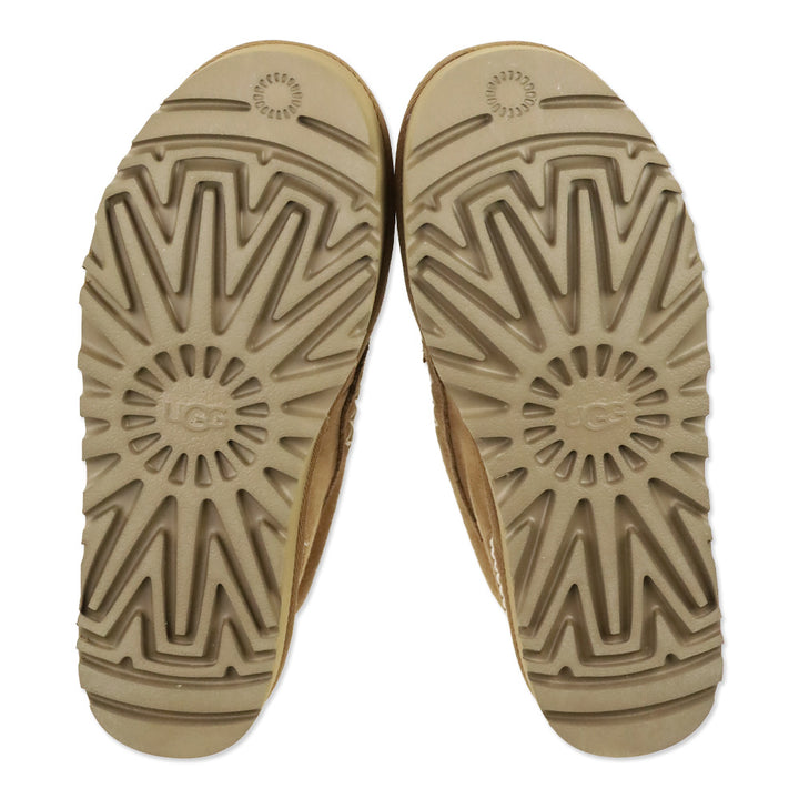 UGG Ansley Parc Brown Suede Shearling Lined Boot