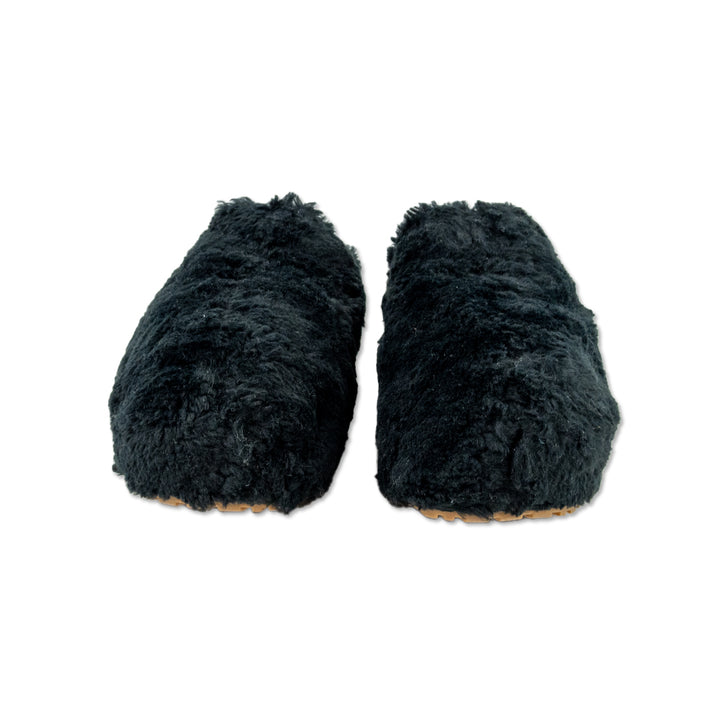 UGG Black Fuzz Sugar Clogs