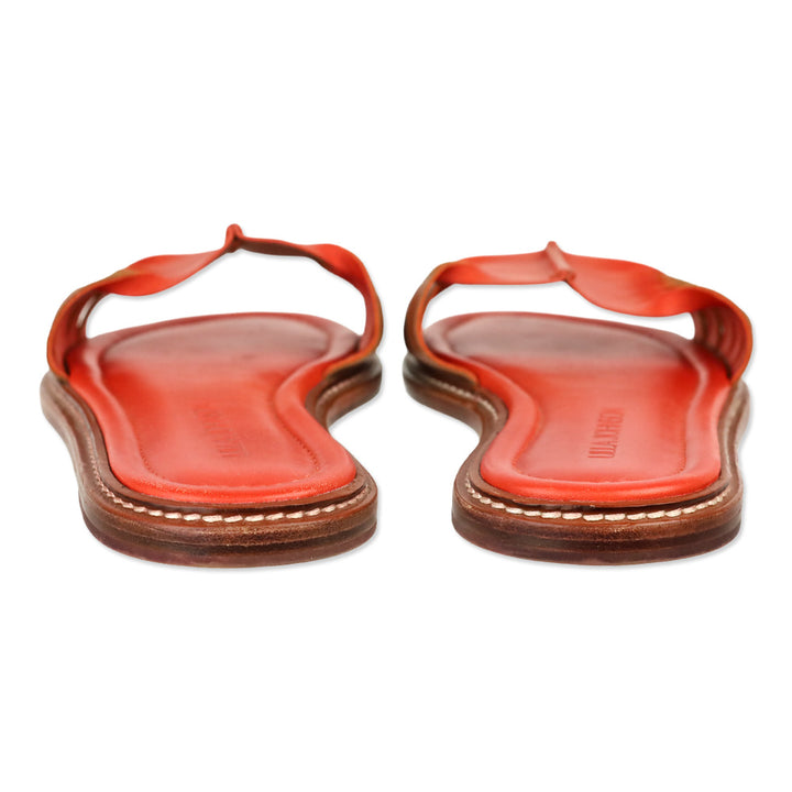 Ulla Johnson Chili Ameya Twisted Contrast Slide