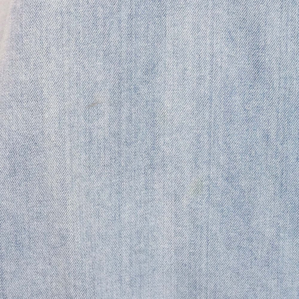 Ulla Johnson Marianne Denim Lace Up Ruffle Dress