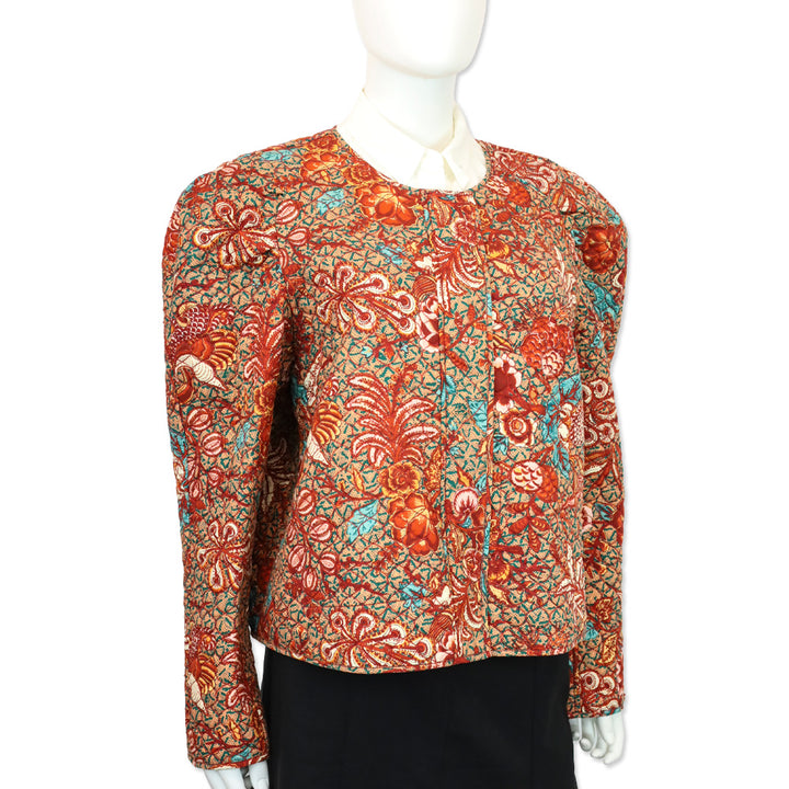 Ulla Johnson Primrose Floral Quilted Esti Jacket