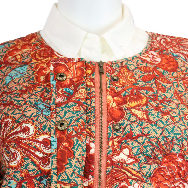 Ulla Johnson Primrose Floral Quilted Esti Jacket