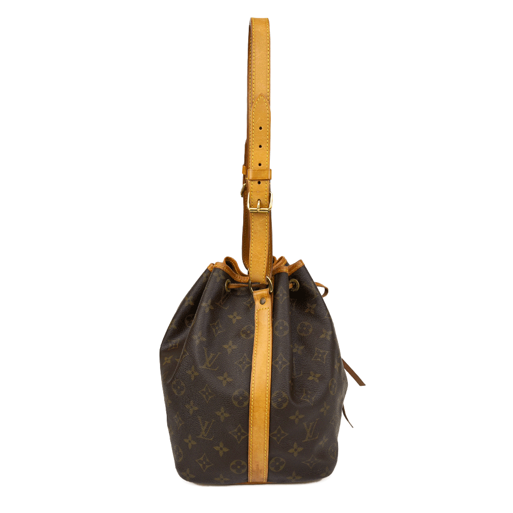 Louis Vuitton Petit Noe Bucket Bag w Cross-body Strap  Louis vuitton  handbags black, Louis vuitton petit noe, Handbags michael kors