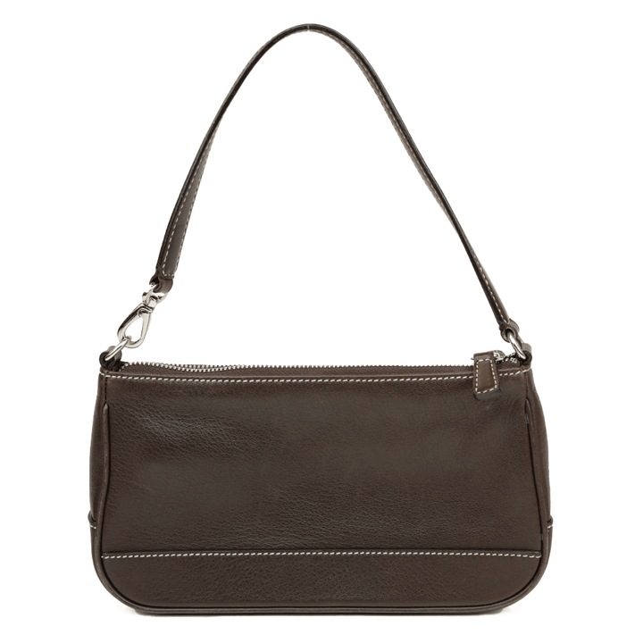 Coach Brown Leather Small Shoulder Bag