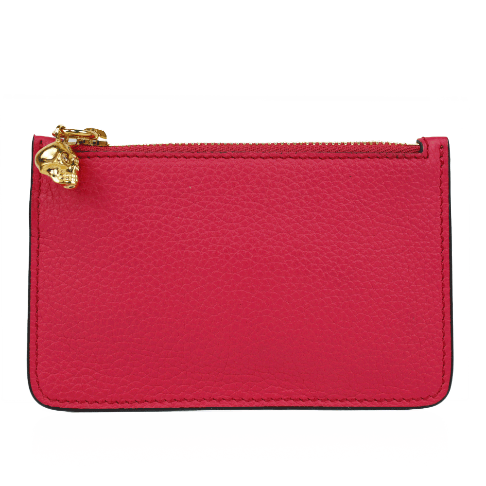 Alexander McQueen Pink Leather Key Pouch