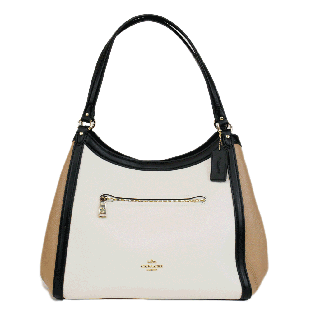 Coach Kristy Colorblock Leather Tote Bag