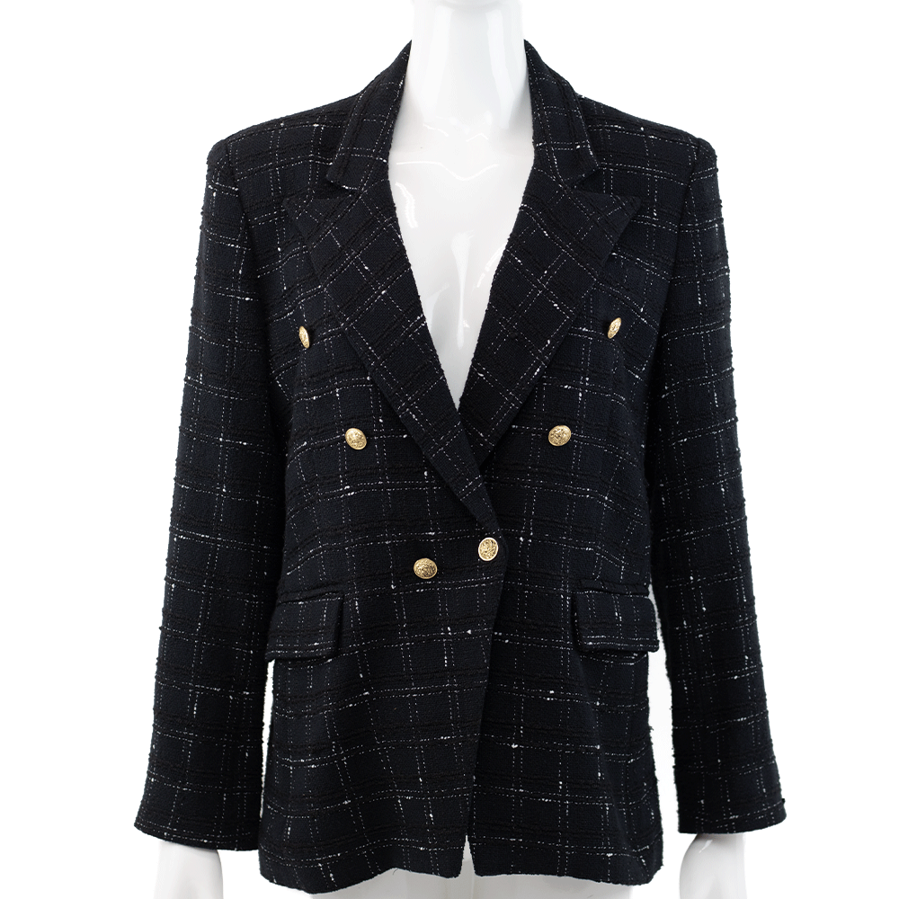 Generation Love Tweed Double Breasted Blazer