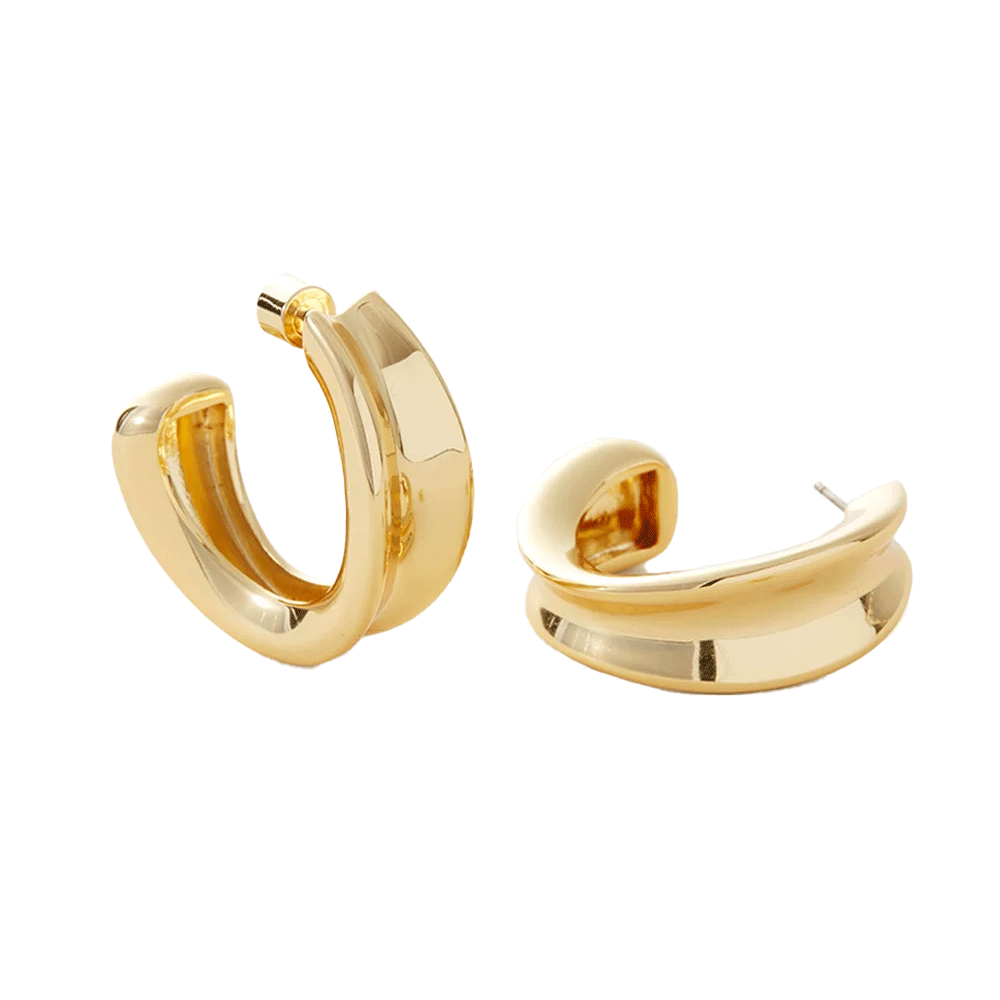 Jenny Bird Gold Doune Hoops
