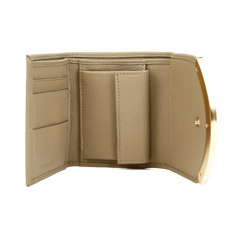 See By Chloe Lizzie Tri-Fold Leather Wallet