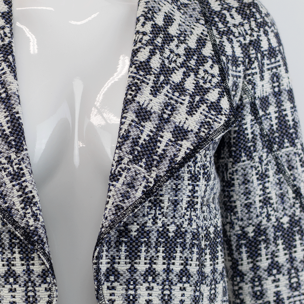 Derek Lam 10 Crosby Cotton Tweed Cutout Jacket