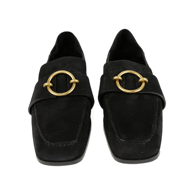 Frame Black Suede Le Montecito Loafers