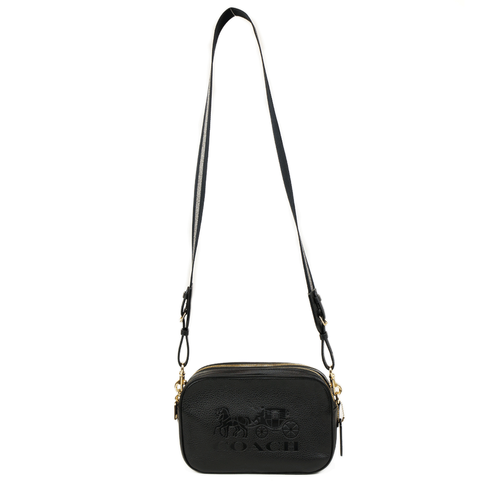 Coach Black Leather Camera Bag