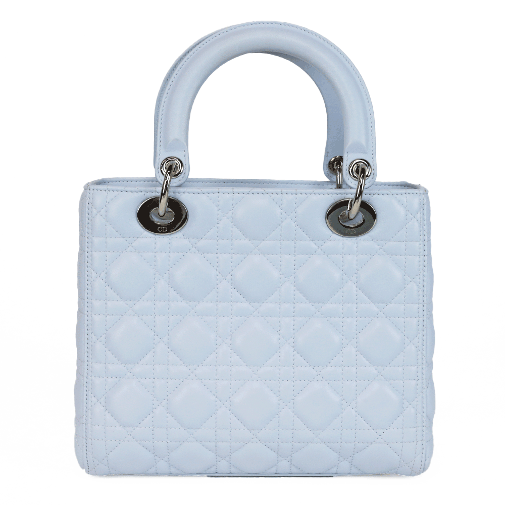 Lady dior light blue hot sale
