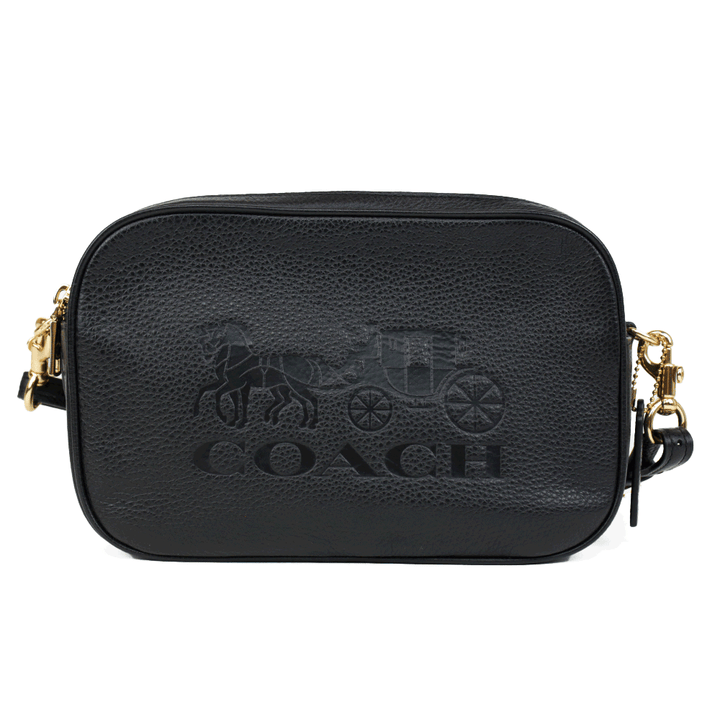 Coach Black Leather Camera Bag