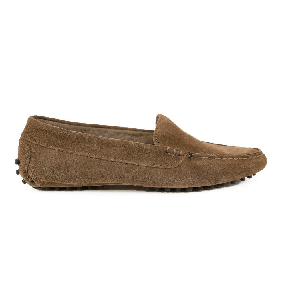 M. Gemi The Felize Mushroom Shearling Loafers
