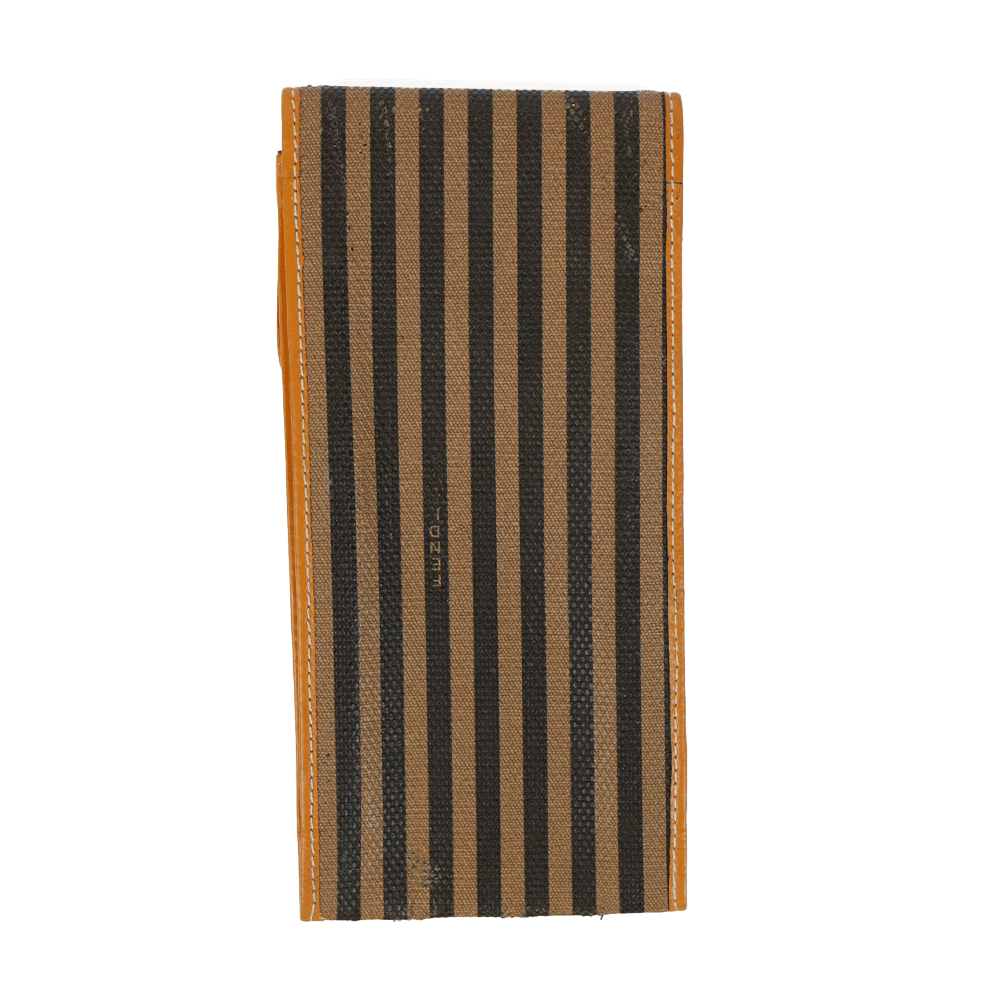 Fendi Vintage Striped Canvas Sunglass Case