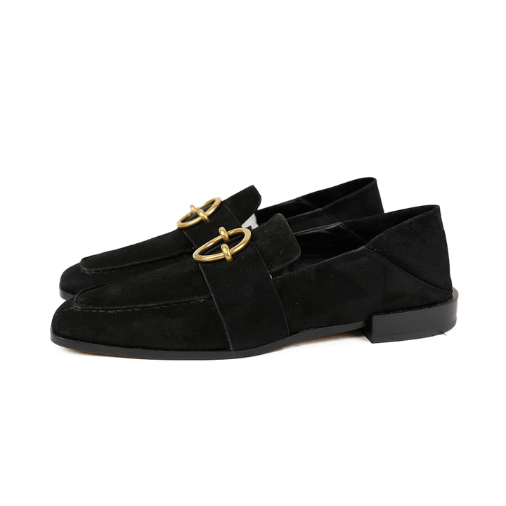Frame Black Suede Le Montecito Loafers