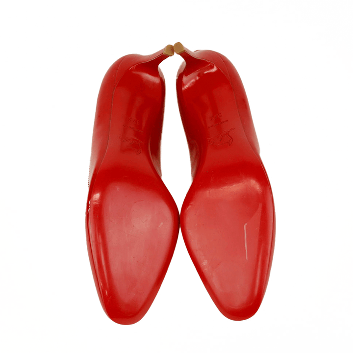Christian Louboutin Red Patent Leather Pumps