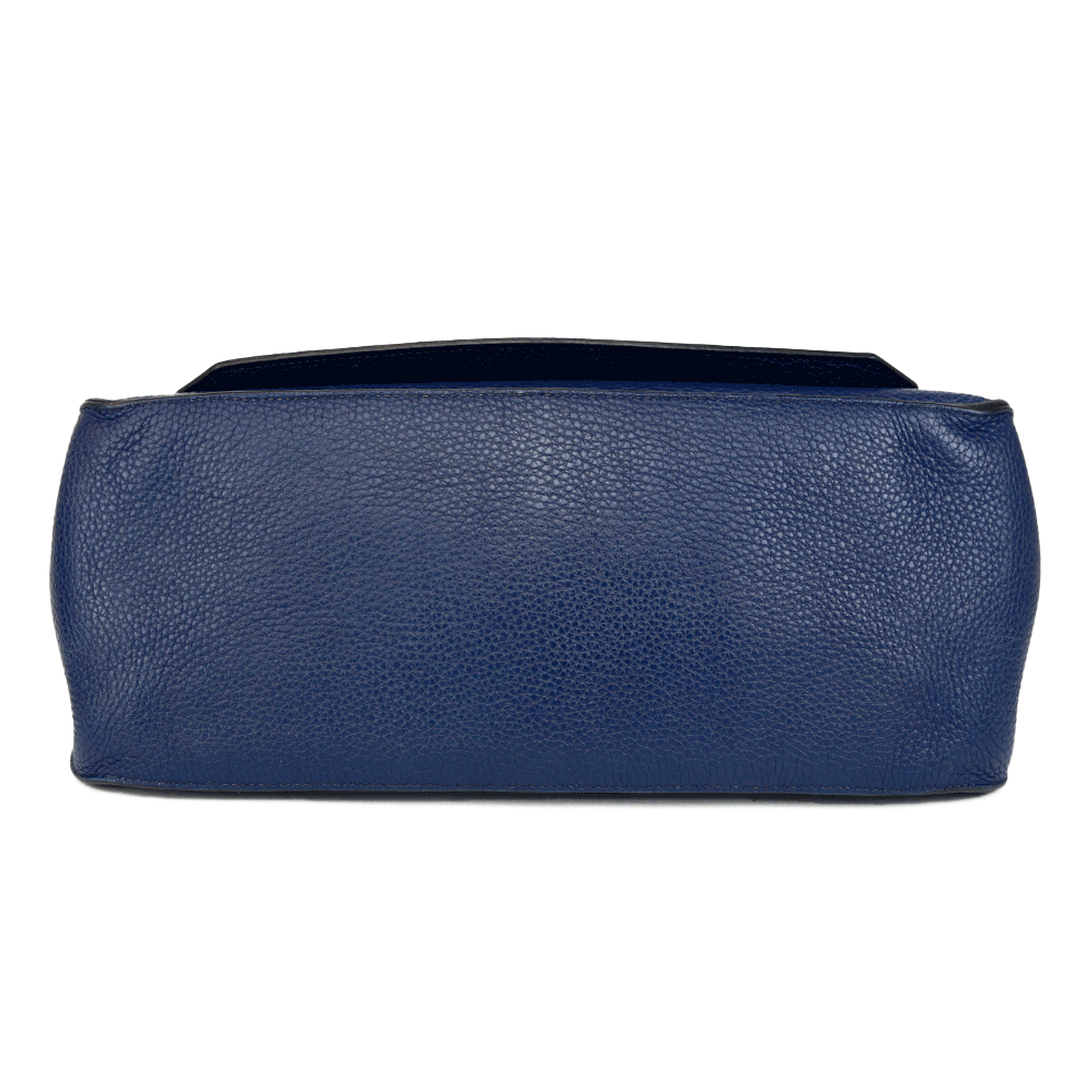 Hermès Navy Clemence Jypsiere 37 Messenger Bag