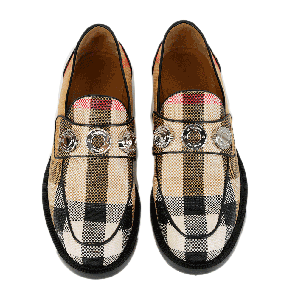 Burberry Broadbrook Vintage-Check Loafers
