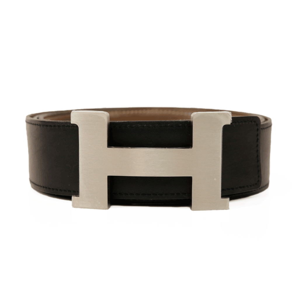 BURBERRY - Plaid Leather Belt - 90cm – Open Vault - Designer Consigners