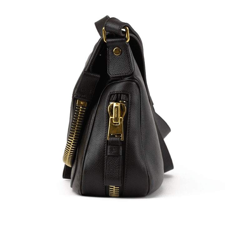 Tom Ford Jennifer Medium Brown Leather Shoulder Bag