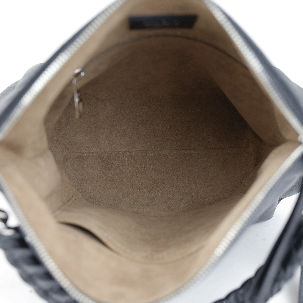 Louis Vuitton Black Mahina Babylone Chain BB Bag