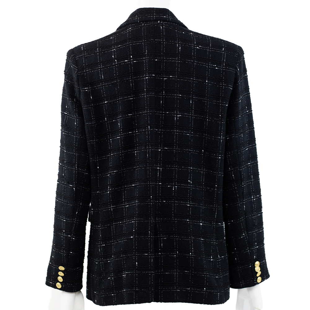 Generation Love Tweed Double Breasted Blazer