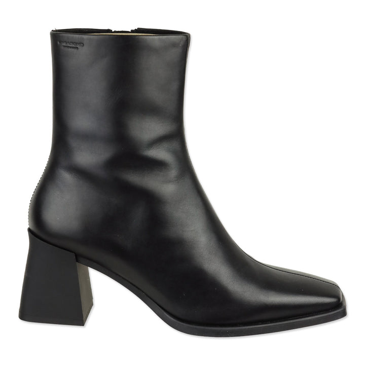Vagabond Black Leather Hedda Black Boot