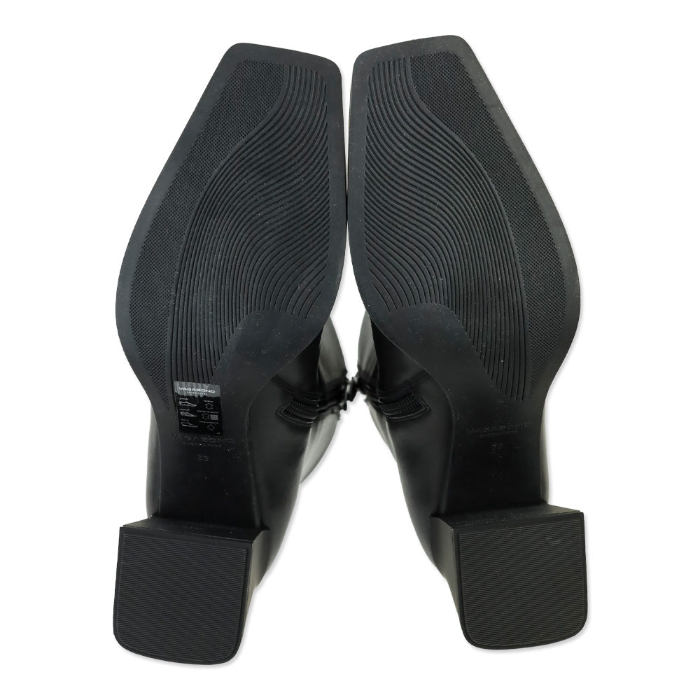 Vagabond Black Leather Hedda Black Boot