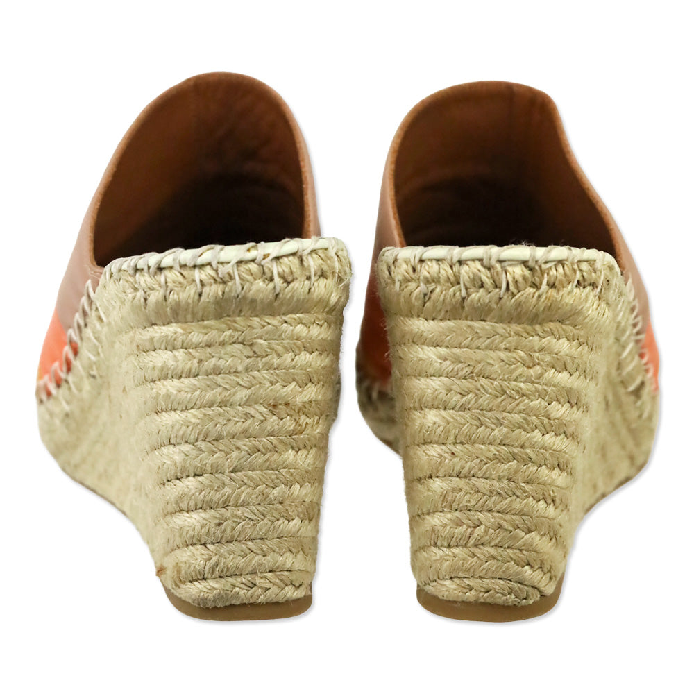 Valentino Garavani 'Stripes 1975' Wedge Espadrille Sandal