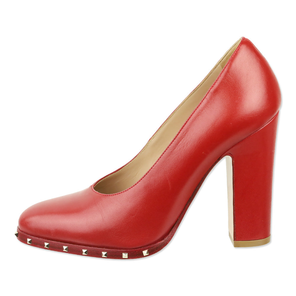 Valentino Red Soul Rockstud Pump
