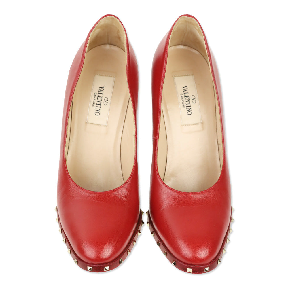 Valentino Red Soul Rockstud Pump
