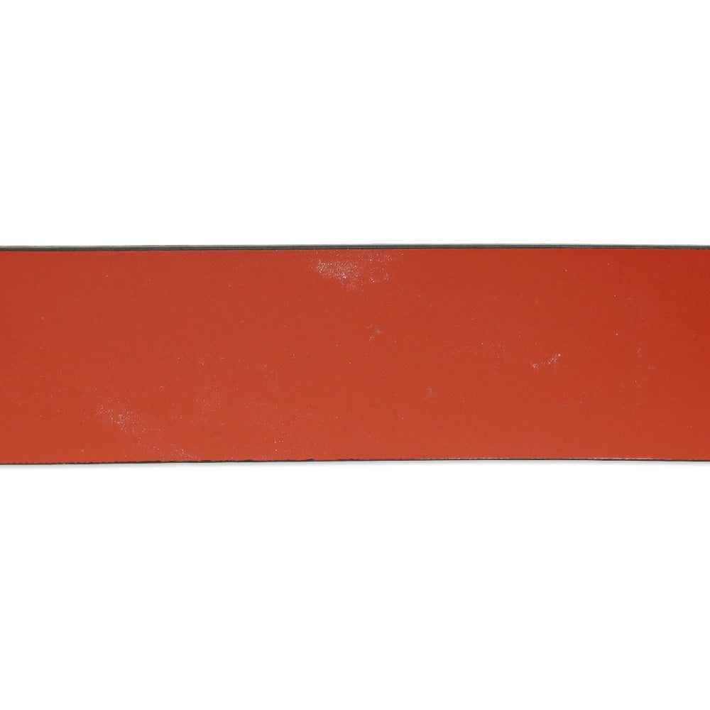 Valentino by Mario Valentino Cinnamon Slim Logo Leather Belt