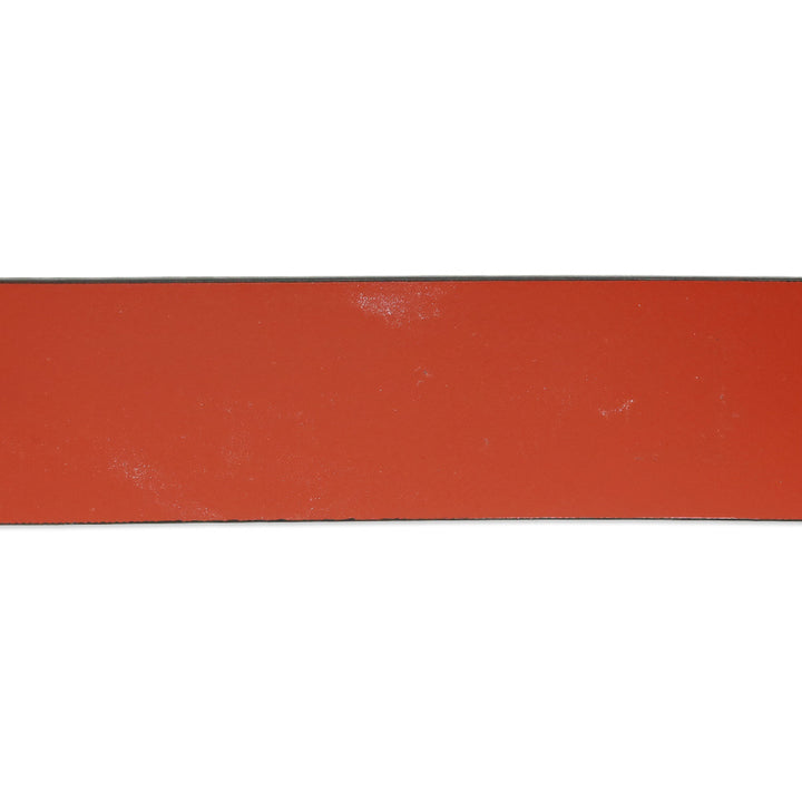 Valentino by Mario Valentino Cinnamon Slim Logo Leather Belt