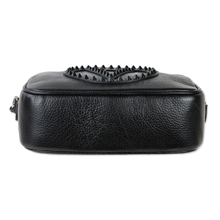 Valentino by Mario Valentino Mia Stud Leather Camera Crossbody Bag