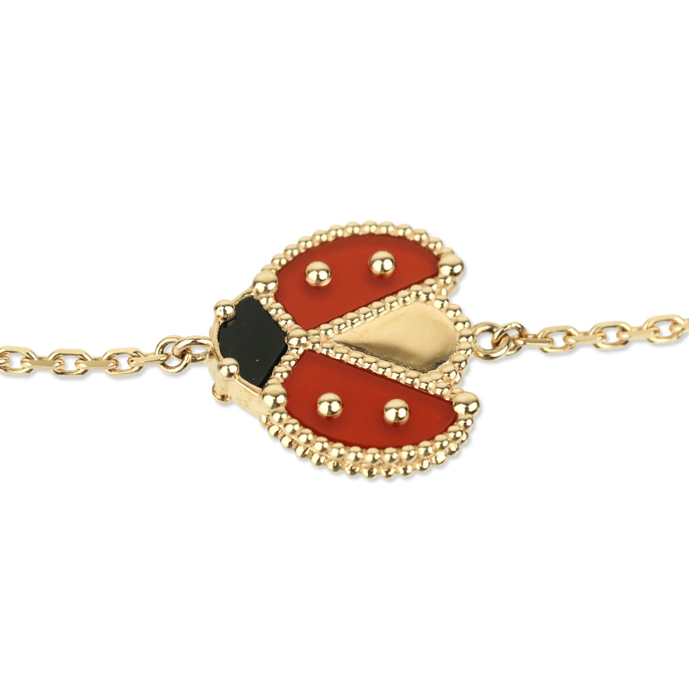 Van Cleef & Arpels Lucky Spring Open Wings Ladybug Bracelet