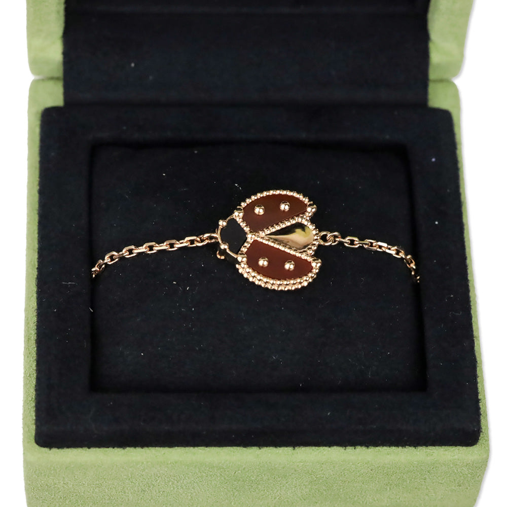 Van Cleef & Arpels Lucky Spring Open Wings Ladybug Bracelet