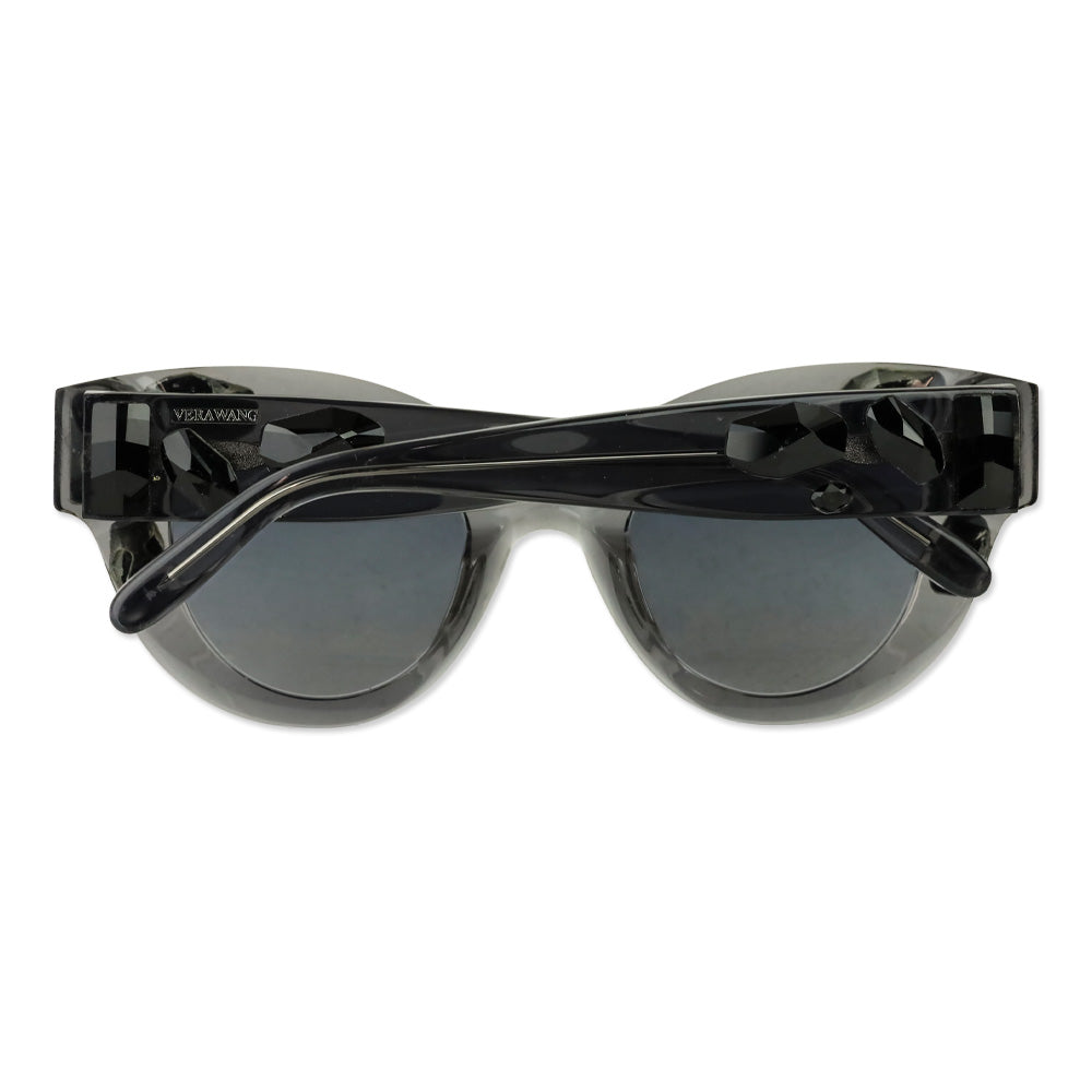 Vera Wang Black Crystal Lido SM Cat-Eye Sunglasses