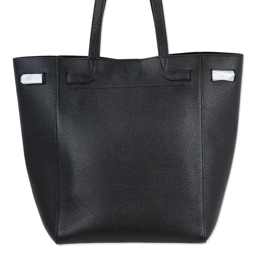 Veronica Beard Black Leather Dash Tote
