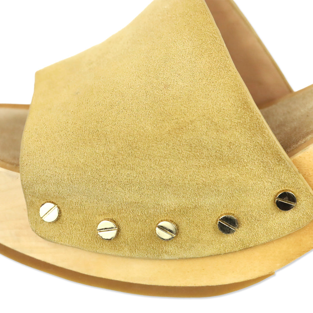 Veronica Beard Hannalee Desert Suede Clog