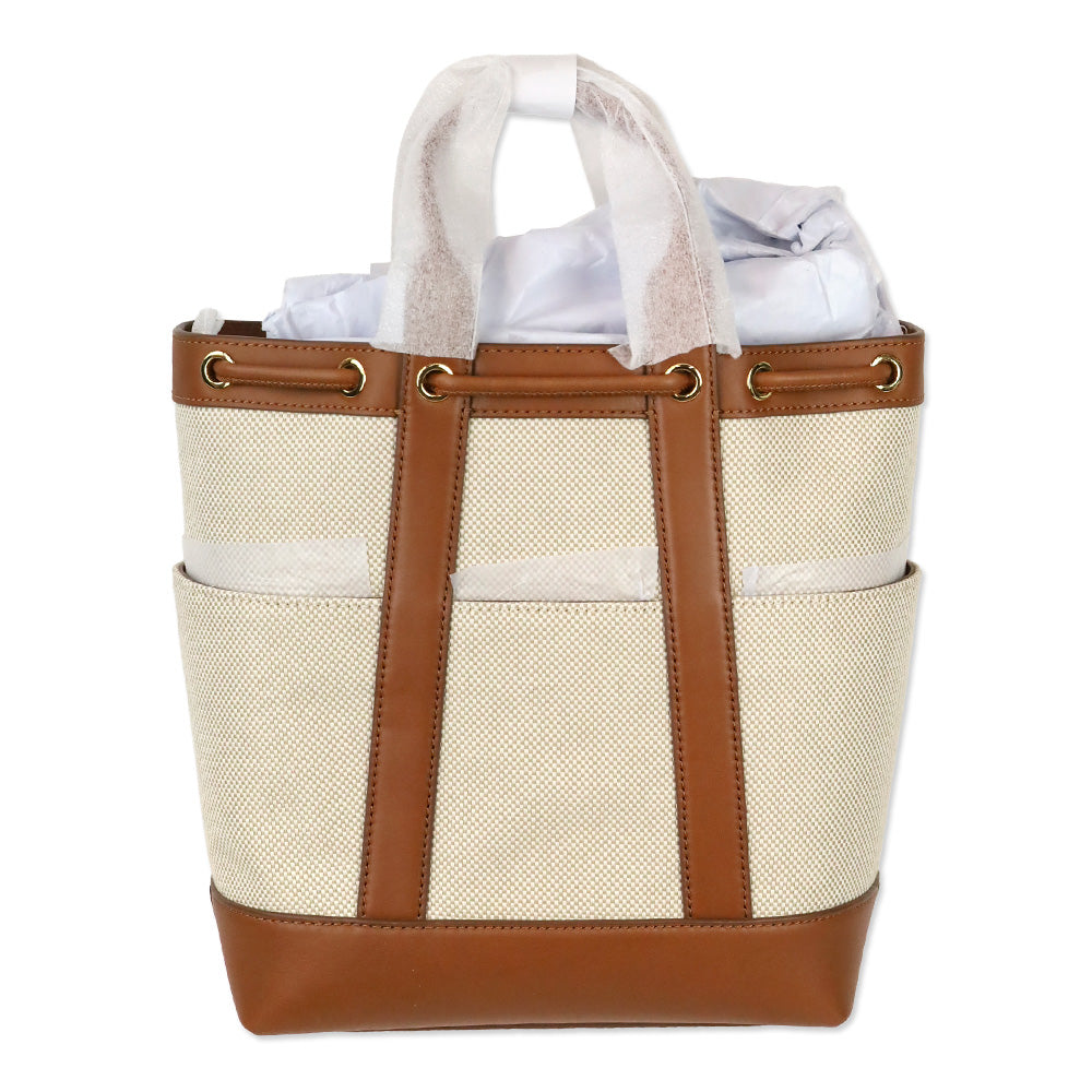 Veronica Beard Natural/Hazel Goody Bag