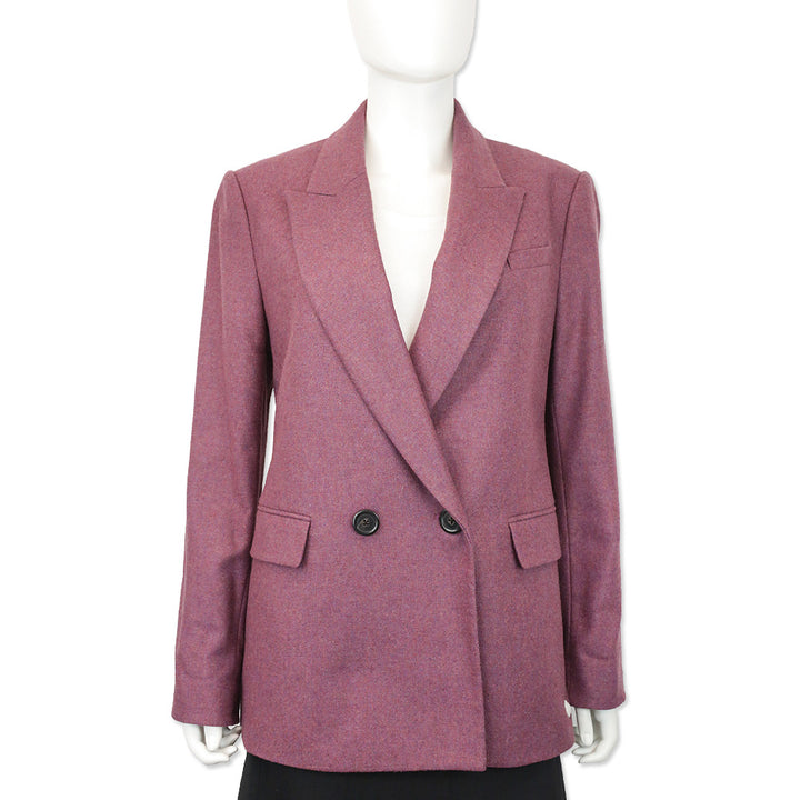 Veronica Beard Purple Tweed Blazer
