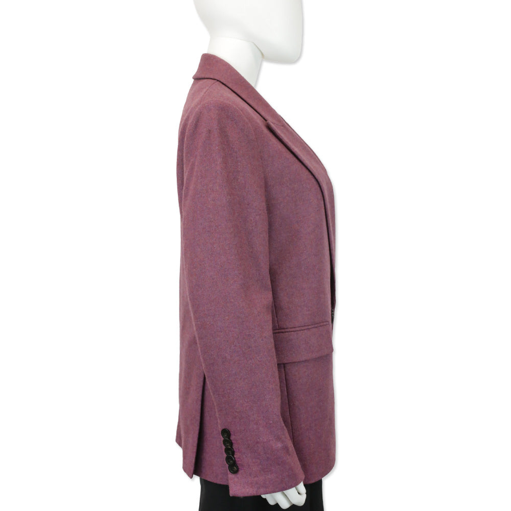 Veronica Beard Purple Tweed Blazer
