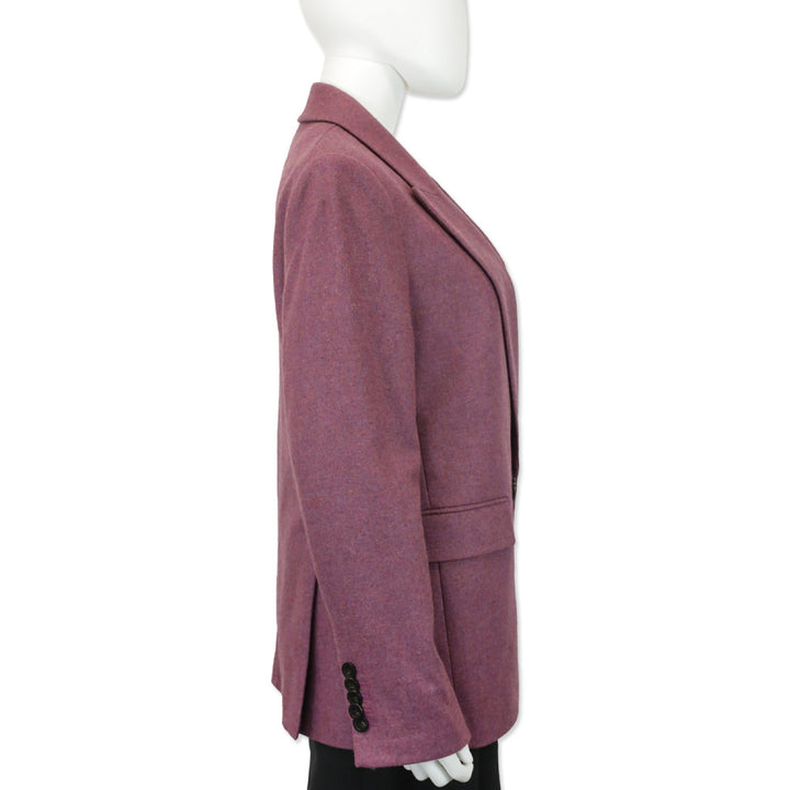Veronica Beard Purple Tweed Blazer