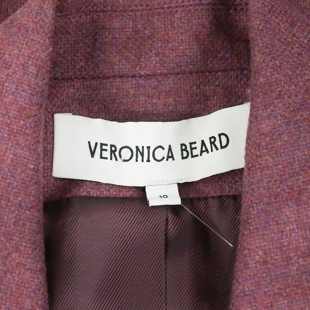 Veronica Beard Purple Tweed Blazer
