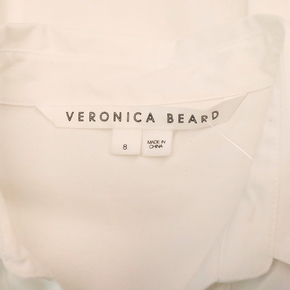 Veronica Beard Rosamund Asymmetric Button-Down Shirt