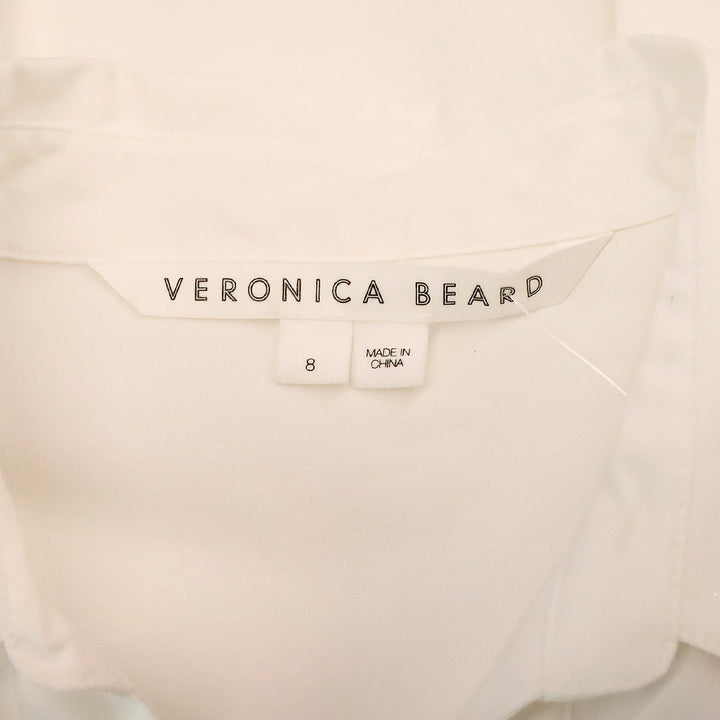 Veronica Beard Rosamund Asymmetric Button-Down Shirt