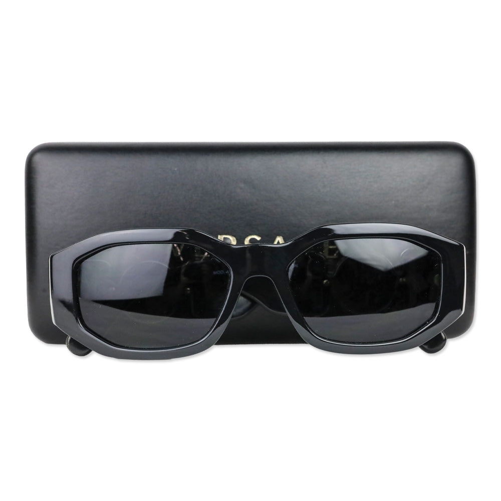 Versace Black Medusa Biggie Sunglasses